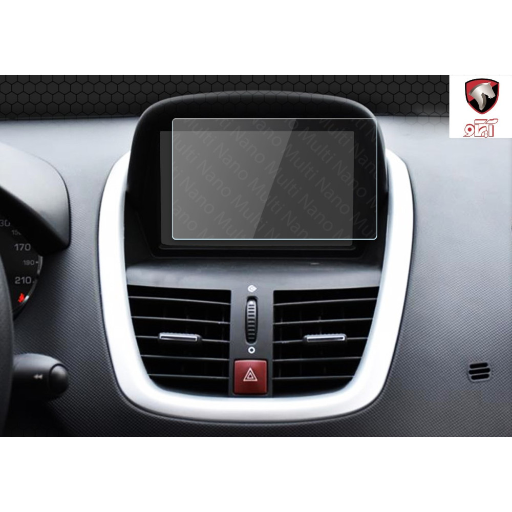 محافظ صفحه نمایش مالتی مدیا فابریک خودروی 207